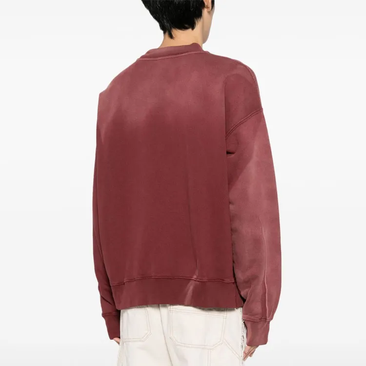 OFF WHITE Sweatshirt Regular Fit Men's Red-2