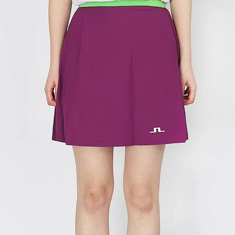 J.Lindeberg Casual Short Skirts Women's Rose Red-2