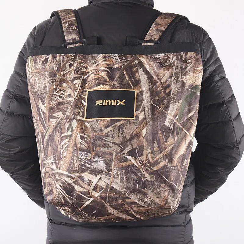 RIMIX Nylon Water-Resistant Wear-Resistant Individual Camouflage Backpack Unisex-2