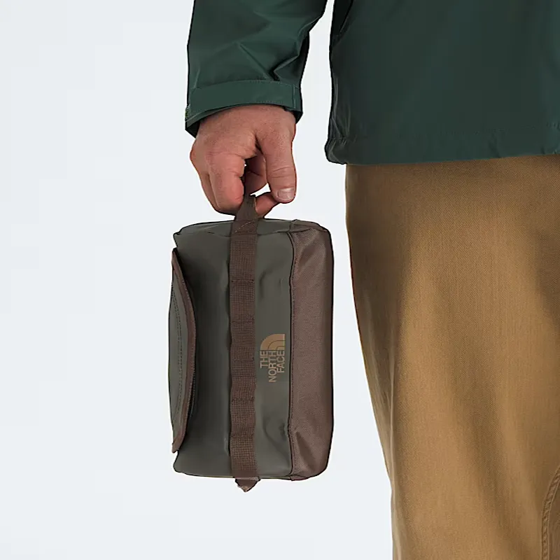 THE NORTH FACE Recycled Polyester Toiletry Bag, Storage Bag Unisex Taupe & Smoky Brown & Brown-4