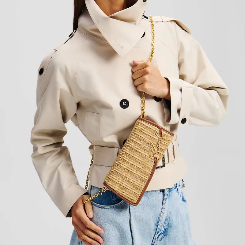 Karl Lagerfeld Signature Clutch Bag-4