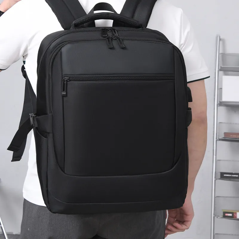 AUNG Waterproof Fabric Backpack Unisex Multicolor-6