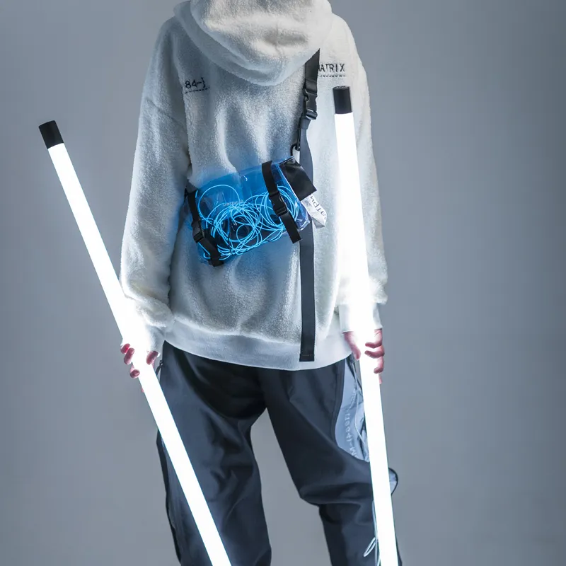 ORIGINAL X YOUTH PVC Water Dumpling Bag, Crossbody Bag Unisex Sky Blue-2