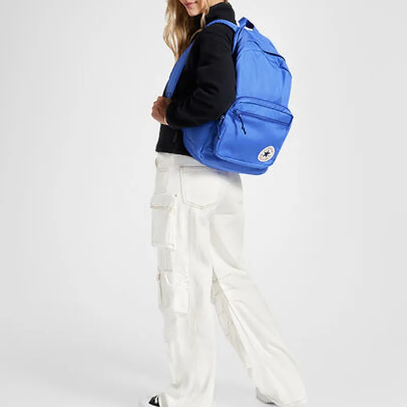 Converse Polyester Backpack Regular Unisex Blue-2