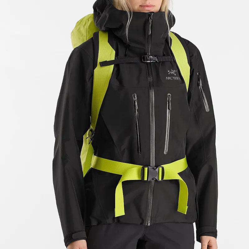 Arcteryx ALPHA Nylon Hiking Bag Backpack Unisex Dark Sprint Green-7