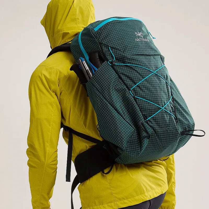 Arcteryx Nylon Backpack Regular Men's Pale Greenish-4