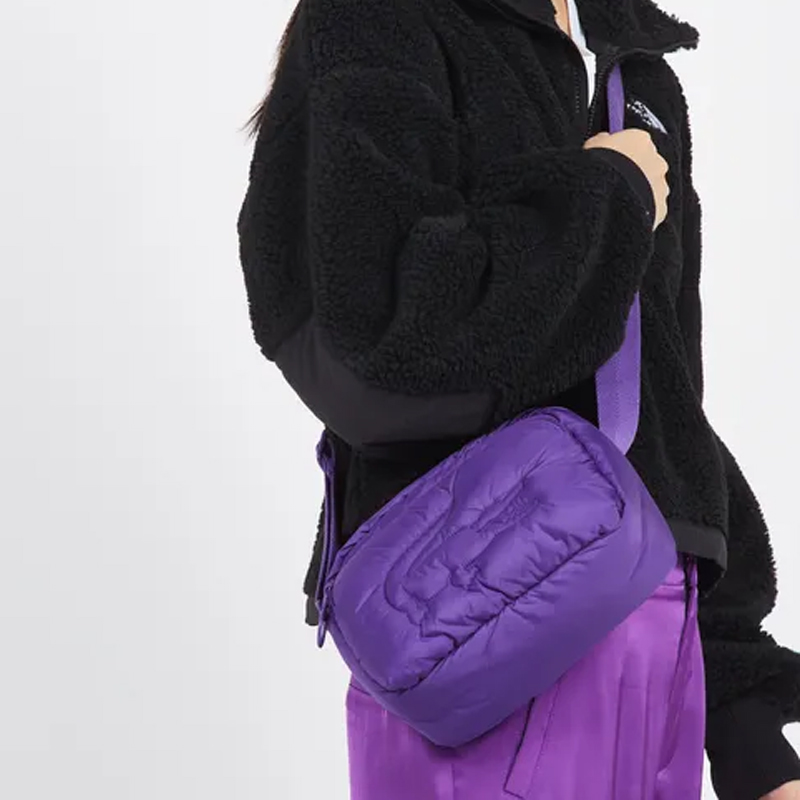 LACOSTE Polyamide Shoulder Bag Crossbody Bag Unisex Dark