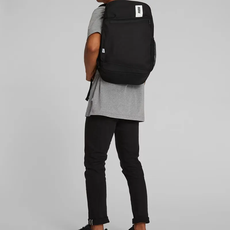 PUMA Polyester Backpack Regular Unisex Black-2