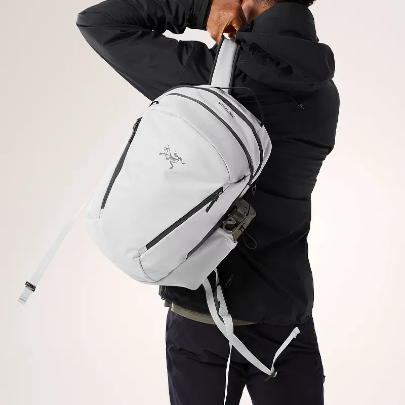Arcteryx Polyester Backpack Regular Unisex Solitary Color Graphite Ink-3