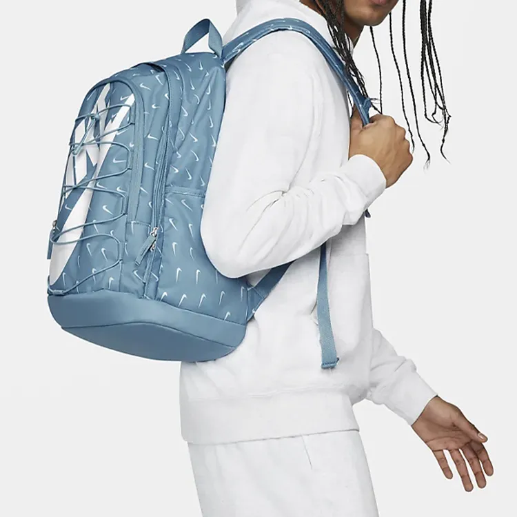 Nike Hayward Polyester Backpack Regular Unisex Light Blue-4