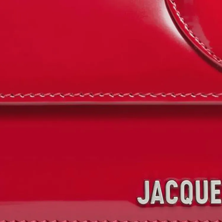 Jacquemus Le Chiquito Calfskin Shoulder Bag Crossbody Bag Handbag Women's Red-3