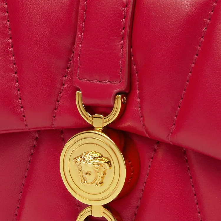 FANSIZHE Lambskin Shoulder Bag, Crossbody Bag Mini Women's Red-4