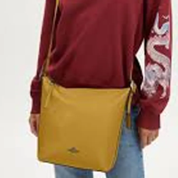 COACH Dufflette Smooth Leather Crossbody Bag Shoulder Bag Small Size Women's Linen-3