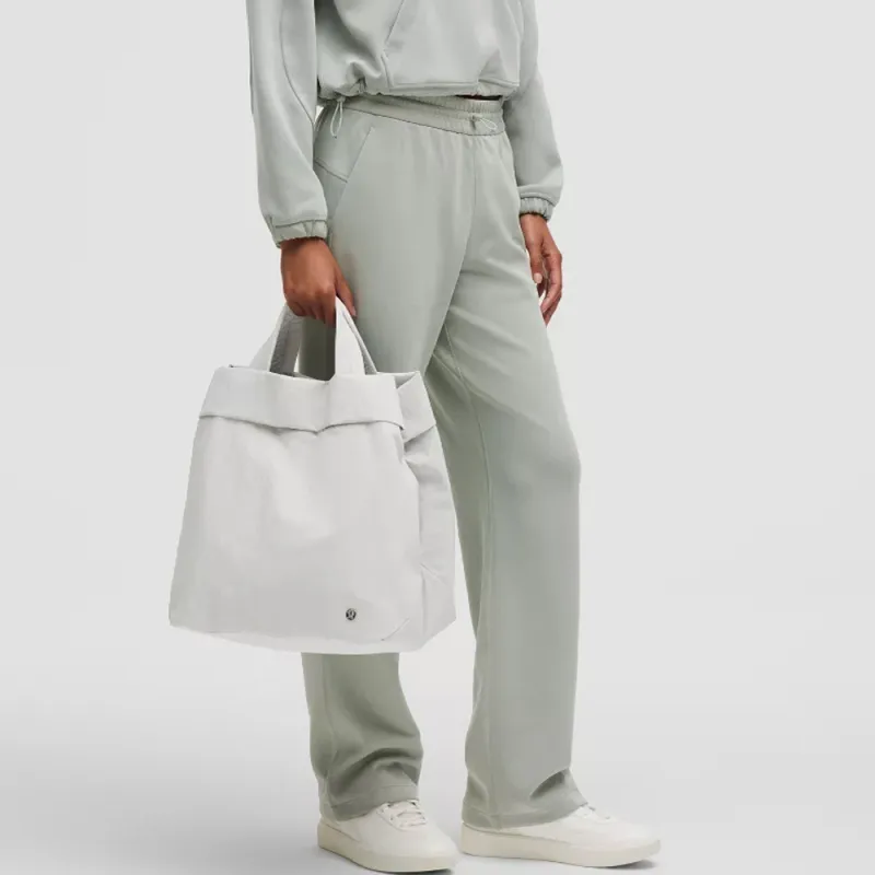 Lululemon Recycled Polyester Shoulder Bag Crossbody Bag Handbag Regular Unisex Steam Color-3
