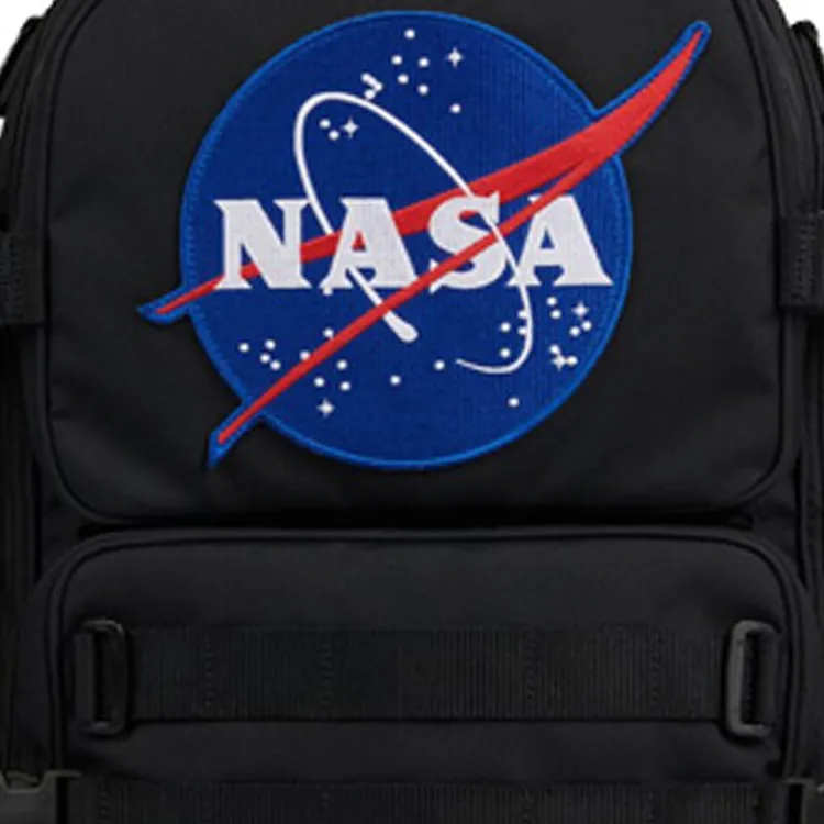Balenciaga NASA Collaboration Nylon Backpack Men's Black-3