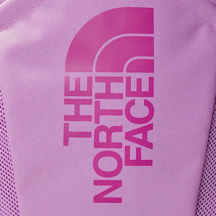 THE NORTH FACE Recycled Polyester Backpack Mini Unisex Dragon Fruit Red Deep Mulberry-3