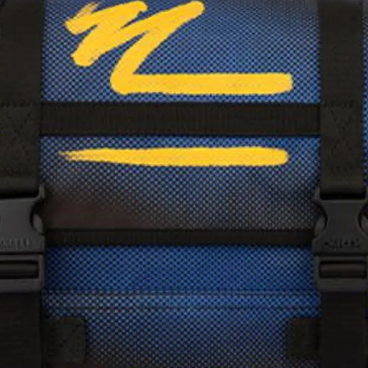 MOSCHINO Polyester Messenger Bag Crossbody Bag Shoulder Bag Medium Size Men's Blue-3