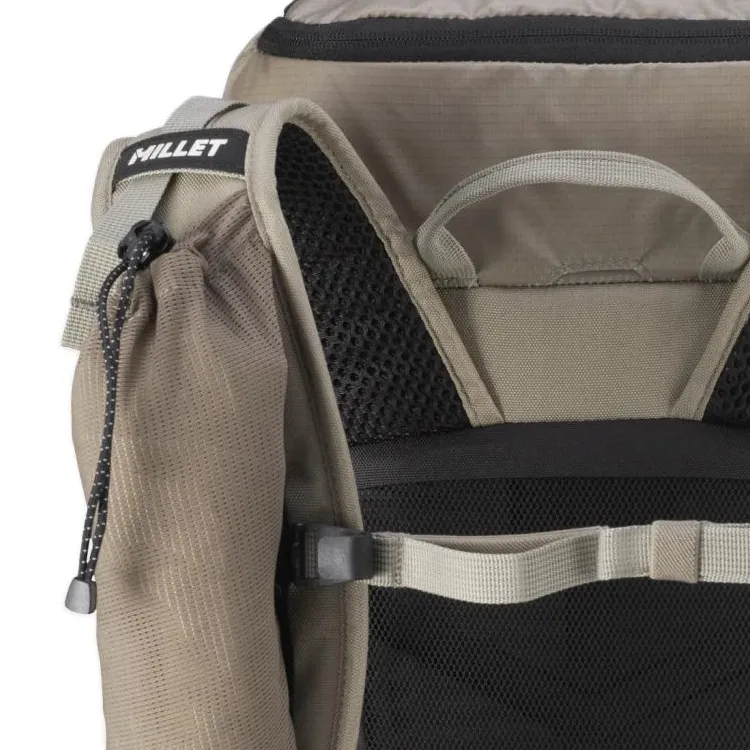 MILLET Nylon Outdoor Hiking Bag Backpacks Unisex Light Brown-3