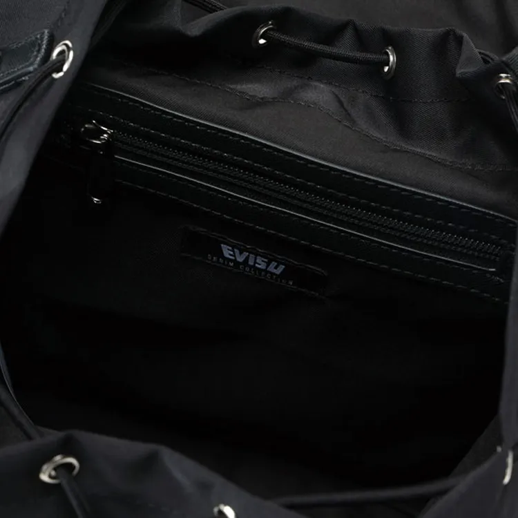 EVISU Polyester Backpack Mini Women's Black-3