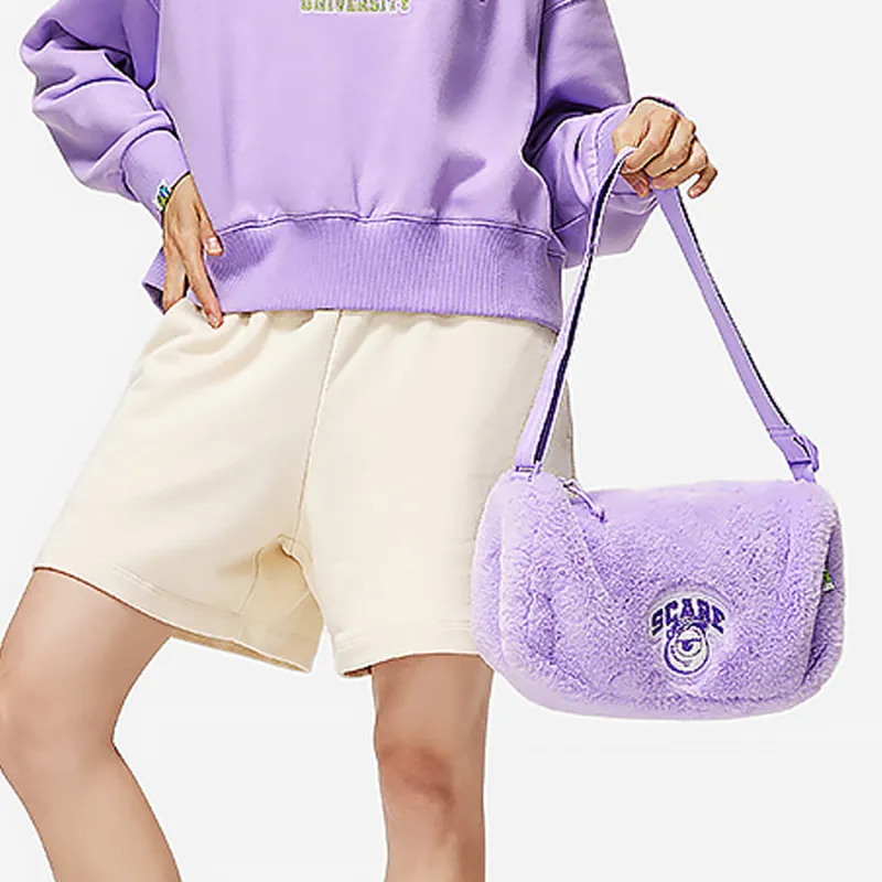 LINING Sports Life Collection Crossbody Bags Vero Rose Purple-2