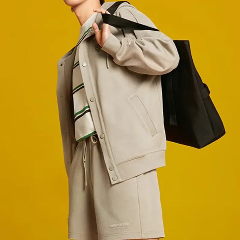 LiNing Sports Life Collection Polyester Tote Bag Shopping Bag Handbag Shoulder Bag Unisex Black-4