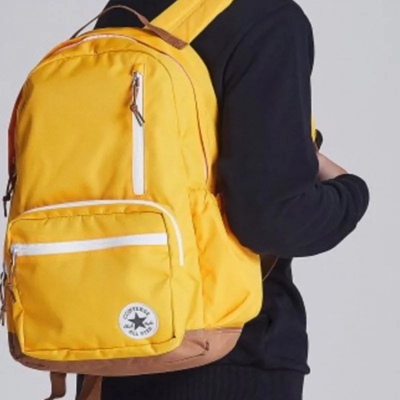 Converse Polyester Backpack Regular Unisex Yellow-7
