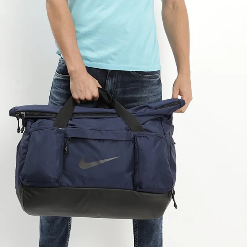 Nike Polyester Luggage Bag Handbag Regular Men's Blue-4