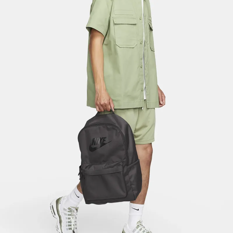 Nike Heritage Polyester Backpack Regular Unisex Medium Gray-4