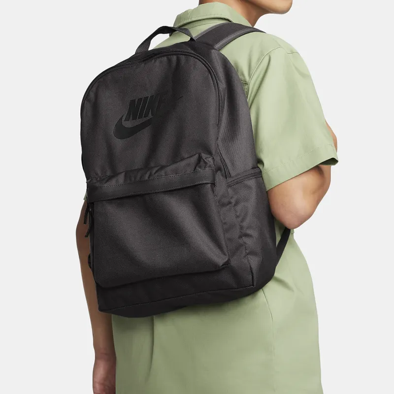 Nike Heritage Polyester Backpack Regular Unisex Medium Gray-5