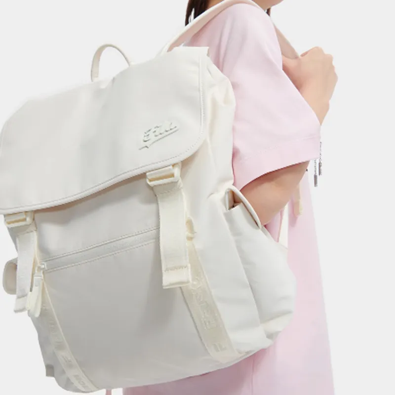 FILA FUSION Fabric Backpack Regular Unisex Marshmallow White-5