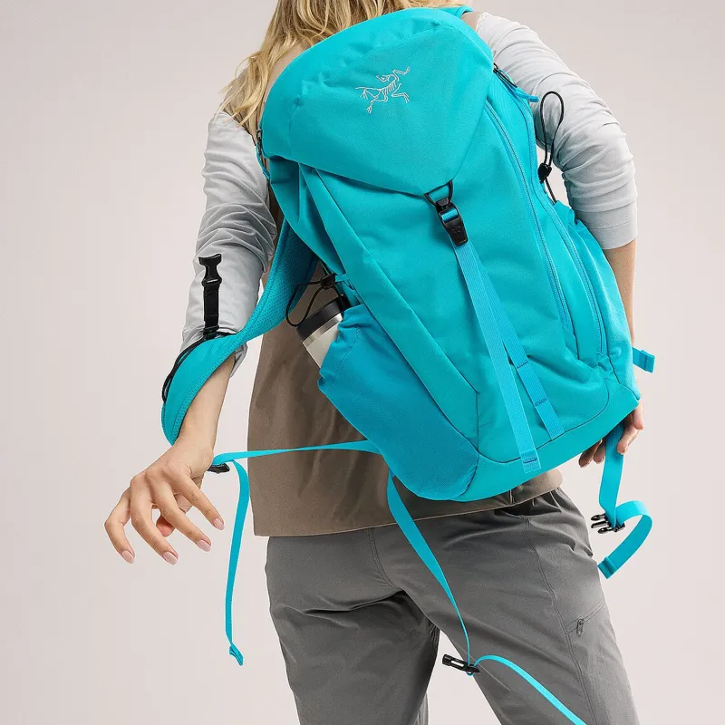 Arcteryx Mantis Recycled Polyester Outdoor Hiking Bag Backpack Unisex Blue-4