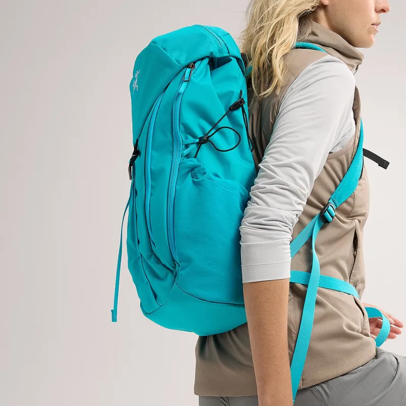 Arcteryx Mantis Recycled Polyester Outdoor Hiking Bag Backpack Unisex Blue-7