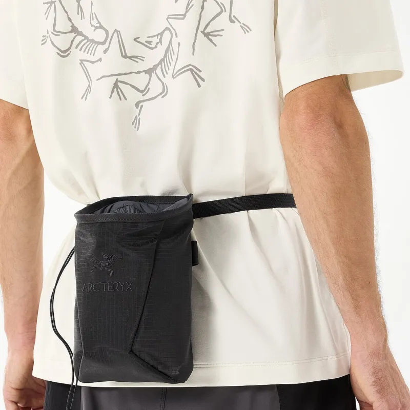Arcteryx Recycled Nylon Fanny Pack Regular Unisex Black-3