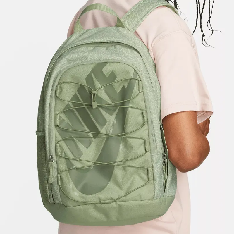 Nike Hayward Polyester Backpack Unisex Green-3