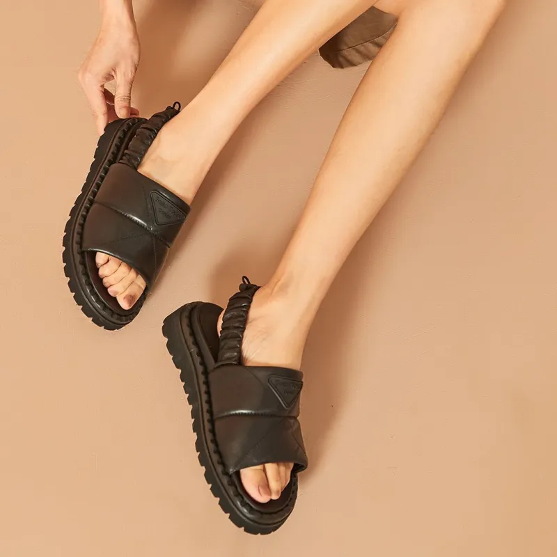 Beau Today Fashion Sandal Women's Classic Black-6