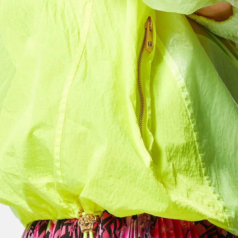 VERSACE Jackets Women's Green-4