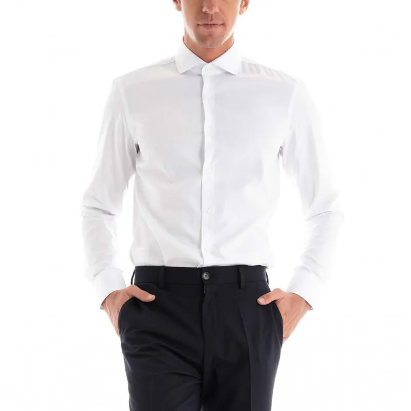 HUGO BOSS Shirt Men's Pure White-2