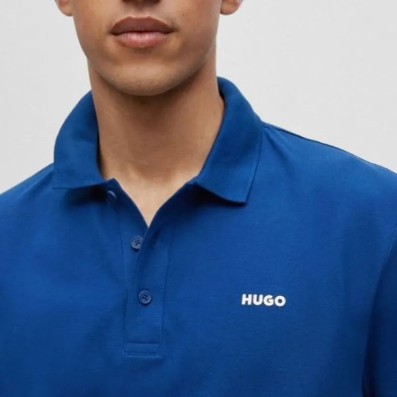 HUGO BOSS Polo Shirt Men's Blue-4