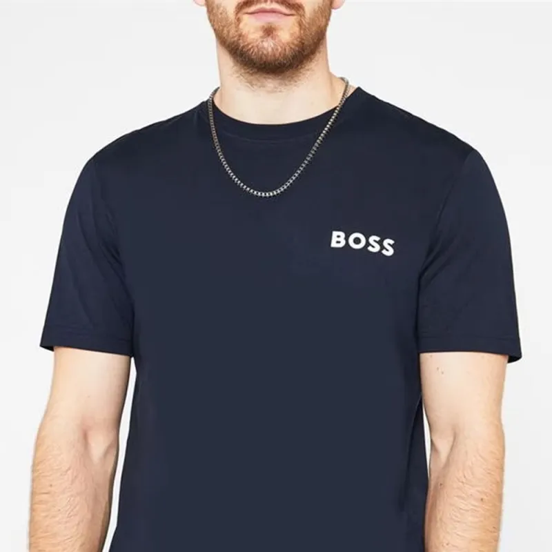 HUGO BOSS T Shirts Men Navy-4