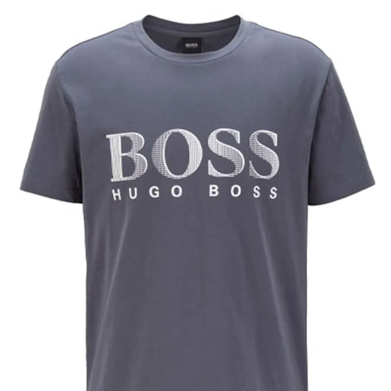 HUGO BOSS T-Shirts Men Dark Gray-4