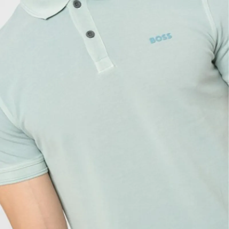 HUGO BOSS Polo Shirt Men's Light Green-4