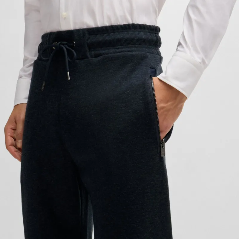 HUGO BOSS Tapered leg Track Pants-4