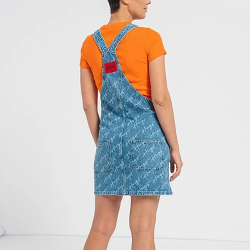 HUGO BOSS Sleeveless Dresses Women's Blue-2