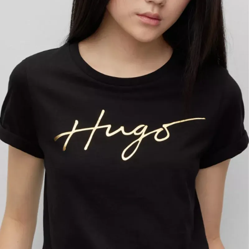 HUGO BOSS T-Shirts Women's Black-4