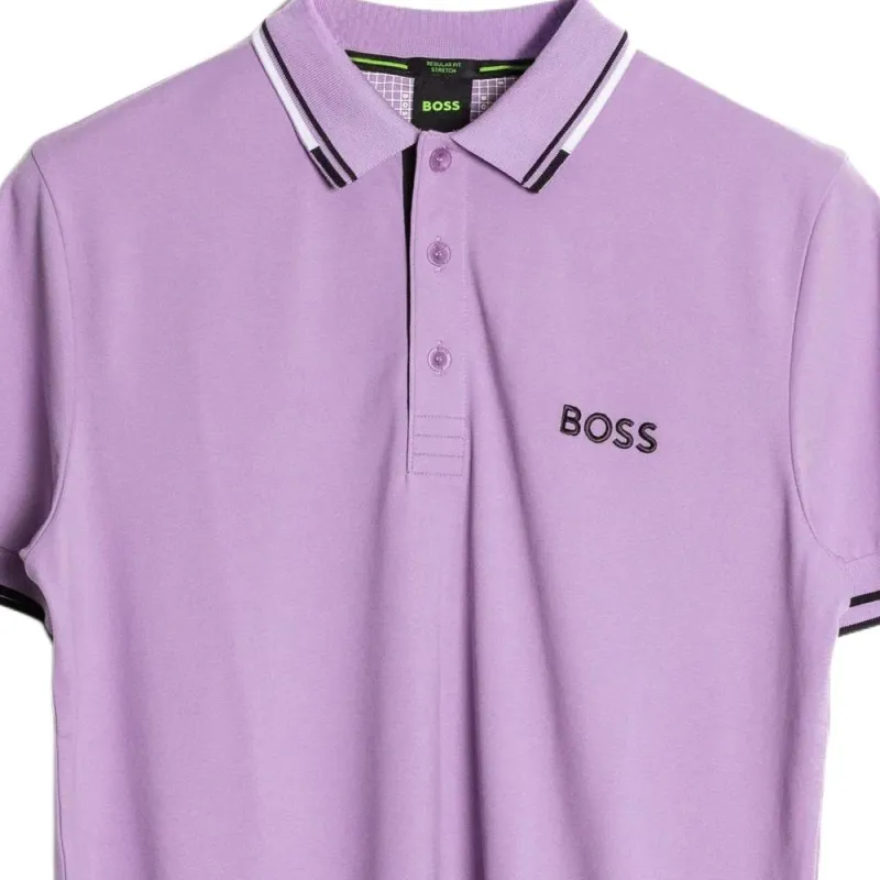 HUGO BOSS Polo Shirt Men's Purple-2