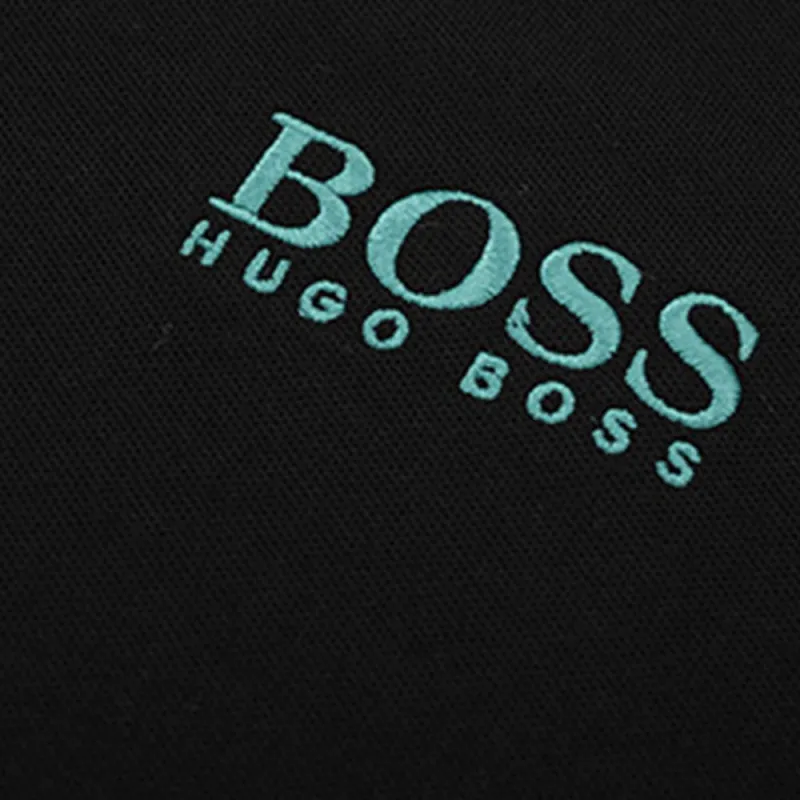 HUGO BOSS Polo Shirts Men Black-4