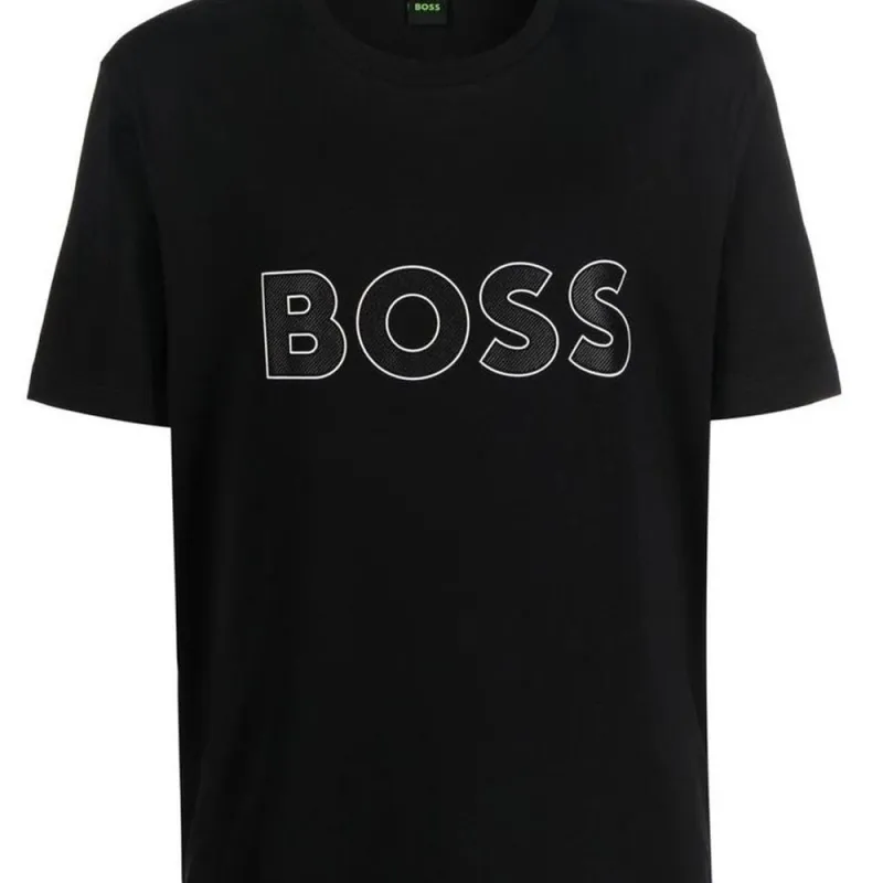 HUGO BOSS T Shirts Men Black-4