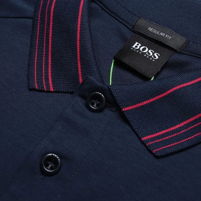 HUGO BOSS Polo Shirts Men Navy-3