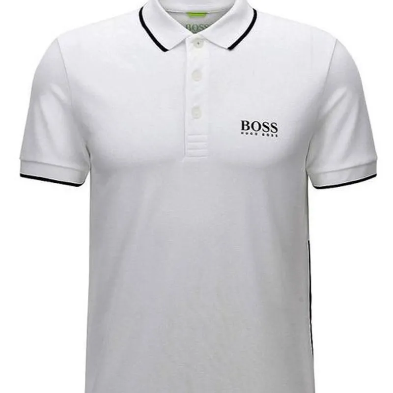 HUGO BOSS Polo Shirts Men White-1