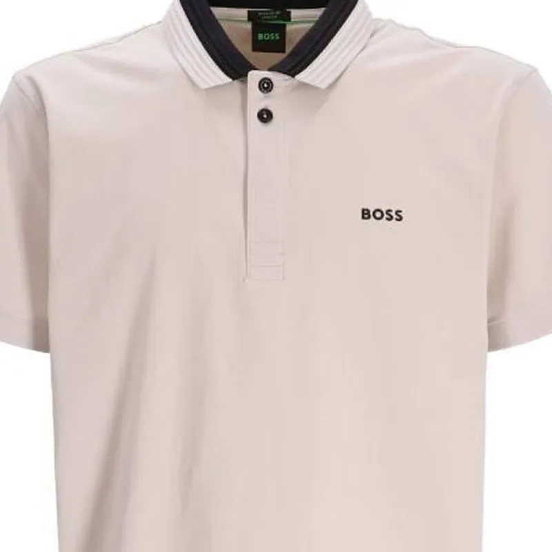 HUGO BOSS Paddy Logo print Polo Shirt-4